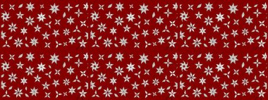 Raster illüstrasyonu. Çiçek desenli eskiz, darbeler, sıçramalar, yaz çiçekleri. Kırmızı ve nötr renkte çiçekler.