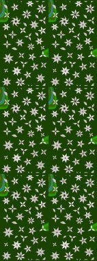 Vadinin çiçekleri yeşil ve nötr renklerde. Eskiz arkaplan modeli. Suluboya, elle çizilmiş. Raster - stok.