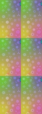 Moda baskıları için zarif bir şablon. Modern çiçek arkaplanı. Halk tarzı. Rengarenk çiçekleri ve yaprakları tarafsız ve yeşil renklerde olan inanılmaz bir çiçek deseni..