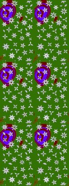 Soyut etnik raster çizim kalıbı. Kabile sanatı boho baskısı, klasik çiçek arkaplanı. Arkaplan dokusu, duvar kağıdı, yeşil ve nötr renklerde çiçek teması.