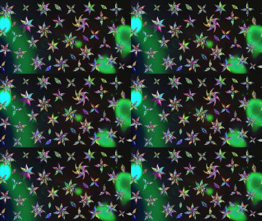 Tekstil, tebrik kartı, boyama kitabı, telefon kılıfı baskısı için kullanılabilir. Etnik Mandala süsü. Raster Henna dövme stili. Hint çiçekli desenli şal desenli..