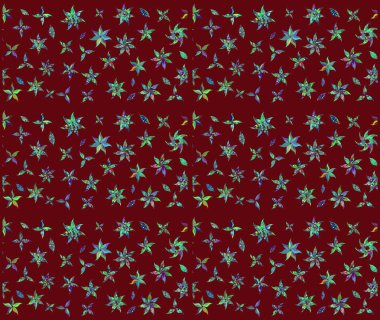 Suluboya tarzında kırmızı renkte çiçekler. Kırmızı renkte çiçeklerle birlikte çiçek deseni çiz..