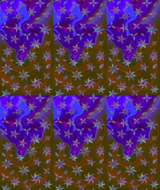 Flat Flower Elements Design. Cute sketch pattern. Colour Summer Theme sketch pattern Background. Print. Cute fabric pattern. Raster floral background.