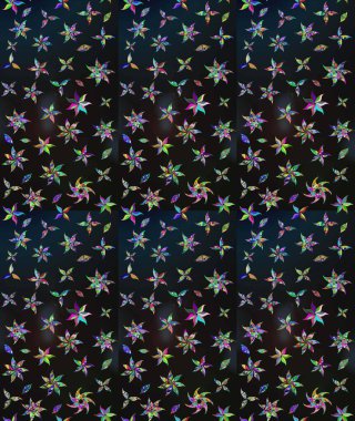 Simple cute pattern in small-scale flowers. Raster illustration. Floral sketch background for textile or book covers, manufacturing, wallpapers, print, gift wrap and scrapbooking.