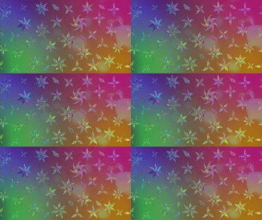 Raster - stok. Kahverengi çiçekli eskiz deseni, suluboya çiçek deseni, sevimli çiçek, duvar kağıdı, kart veya kumaş için fayanslı.