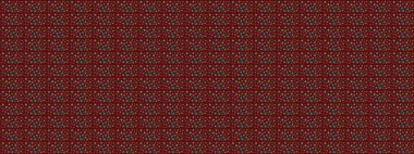 Sevimli çiçek raster deseni. Düz Çiçek Elementleri Tasarımı. Sketch Colour Spring Theme eskiz kalıbı. Kırmızı renkte çiçekler.