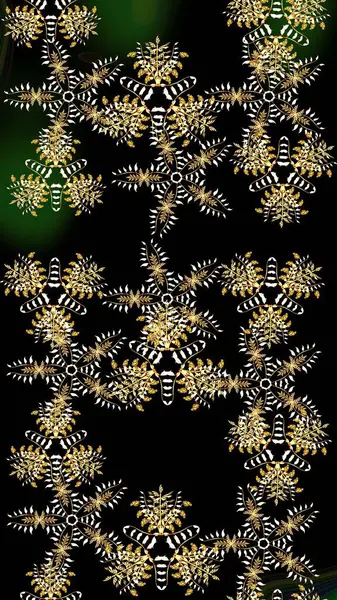 Küçük çiçekteki sevimli çiçek deseni. Siyah renkte çiçekler.