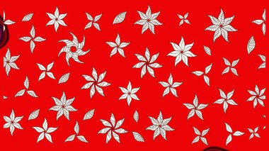 Davetiye ve kartpostal tasarımı için dekoratif çiçek unsurları. Tekstil için figür. Şirin, zarif çiçekler Raster illüstrasyonu. Yapraklı çizim şekli. Poster veya kapak için arkaplan.