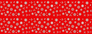 Soyut etnik raster çizim kalıbı. Kabile sanatı boho baskısı, klasik çiçek arkaplanı. Arkaplan dokusu, duvar kağıdı, kırmızı renkli çiçek teması.