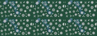 Anti-stres için soyut örnek sayfası. Raster illüstrasyonu. Yeşil renklerde.