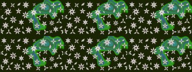 Gri renkli güzel çiçekli eskiz deseni, suluboya çiçek deseni, duvar kağıdı, kart ya da kumaş için fayanslı. Raster..