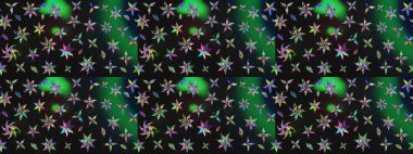 Renkli grunge soyut arkaplanı kologri çiçeklerle süslüyor. Parmak izi, kumaş, duvar kâğıdı, tekstil için raster dokusu. Nakış desenli çiçek deseni..