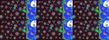 Taslak süsleme izi. Sınır Kızılderili çiçekli paisley patten. Raster Henna tarzı. Etnik Mandala havlusu. Tebrik kartı arkaplanı, boyama kitabı, arkaplan, tekstil için kullanılabilir.