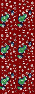 Özgürlük stili Millefleur 'lar. Taşralı şıklığı. Tekstil, duvar kâğıdı, kapaklar, yüzey, baskı, hediye paketi, hatıra defteri, dekupaj. Küçük yabani çiçeklerdeki halk modelini çiz..