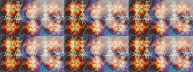 Gri, bej ve nötr renklerde suluboya kar taneleri. Kışın sembolü. İllüstrasyon kar tanesi. Güzel dekorasyon.