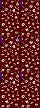 Çiçekli çiçek deseni, suluboya. Düz Çiçek Elementleri Tasarım Raster illüstrasyonu. Kırmızı ve nötr renkte çiçekler. Renkli Bahar Teması çizim şablonu.