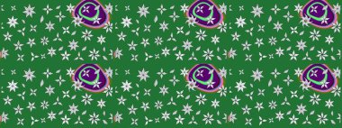 Raster illüstrasyonu. Ultraviyole kumaş deseni. Çizim kalıbı. Organik motif arkaplanı.