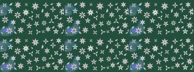 Raster illüstrasyonu. Küçük çaplı çiçeklerdeki basit şirin desenler. Tekstil veya kitap kapakları, imalat, duvar kağıtları, baskı, hediye paketi ve yapıştırma kitabı için çiçek eskiz geçmişi.