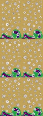 Eskiz arkaplan modeli. Sarı yapraklı yabani çiçekler. Suluboya, elle çizilmiş. Raster illüstrasyonu.