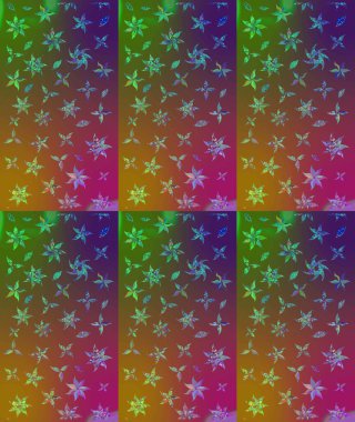 Raster illüstrasyonu. Çiçek çelengi. Kıvırcık, parlak örgü. Güzel, parlak, pürüzsüz kumaş, tuval. Desen, çizim, çiçek sınırı. Klasik eski arkaplan.