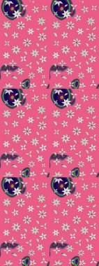 Pembe renkli çiçekler. Nazik, narin çiçek arkaplanı. Raster çiçek desenli ve çiçekli..