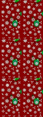 Kıvırcık, parlak örgü. Raster illüstrasyonu. Eski moda arka plan. Desen, çizim, çiçek sınırı. Çiçek çelengi. Güzel, pürüzsüz kumaş, tuval..