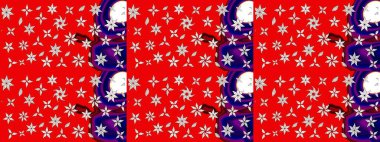 Çiçekli, yapraklı, çiçek desenli eskiz. El çizimi. Raster illüstrasyonu.