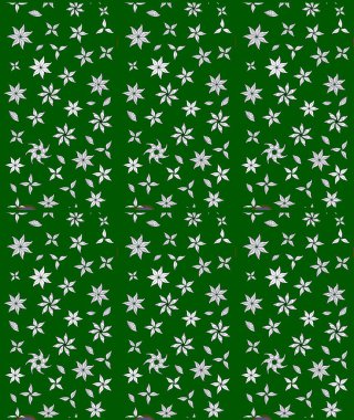 Organik elementler. Raster deseni. Botanik çizim kalıbı. Suluboya etkisi.