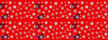 Çiçekli çiçek deseni, suluboya. Kırmızı renkte çiçekler. Renkli Bahar Teması eskiz kalıbı. Düz Çiçek Elementleri Tasarımı. Raster illüstrasyonu.