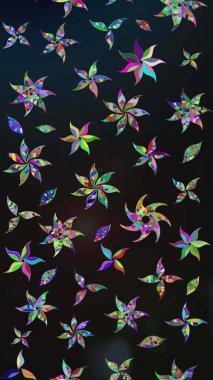 Moda arka planında parlak buketler. Raster illüstrasyonu. Eski usul küçük çiçekli şirin bir eskiz deseni. Kumaş, duvar kâğıdı ve kağıda yazdırmak için gelişen arkaplan.