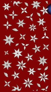 Raster Henna dövme stili. Tekstil, tebrik kartı, boyama kitabı, telefon kılıfı baskısı için kullanılabilir. Etnik Mandala süsü. Hint çiçekli desenli şal desenli..