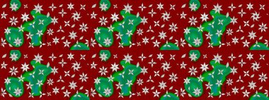 Botanik çizim kalıbı. Organik elementler. Suluboya etkisi. Raster deseni.