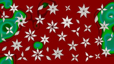Simple cute pattern in small-scale flowers. Raster illustration. Floral sketch background for textile or book covers, manufacturing, wallpapers, print, gift wrap and scrapbooking.