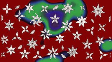 Tekstil, tebrik kartı, boyama kitabı, telefon kılıfı baskısı için kullanılabilir. Raster Henna dövme stili. Kızılderili desenli desenli desenli şal deseni. Etnik Mandala süsü.