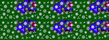 Çiçek arkaplanlı soyut zarafet eskiz deseni. Raster Güzel kumaş deseni.