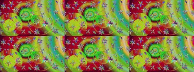 Çiçekli yaz çiçekleri. Küçük çiçekte güzel bir desen. Küçük renkli çiçekler. Moda baskıları için zarif bir şablon. Motley illüstrasyonu. Çizim.