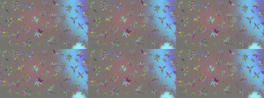 Gri renklerde bahar çiçekleri. Çiçekli yumuşak bir eskiz şekli. Raster illüstrasyonu. Raster çiçekleri klasik tarzda resmedilir..