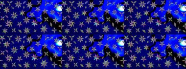 Tropik çiçekler. Gömlek, arka plan modelini çiz. Mavi renkte çiçekler.