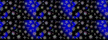 Siyah renkli çiçekler. Yumuşak, yaz çiçekli arka plan. Raster çiçek desenli ve çiçekli..