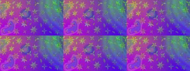 Davetiye ve kartpostal tasarımı için dekoratif çiçek unsurları. Tekstil için figür. Yapraklı çizim şekli. Şirin, zarif çiçekler Raster illüstrasyonu. Poster veya kapak için arkaplan.