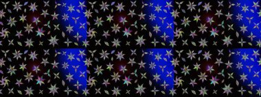 Düz Çiçek Elementleri Tasarımı. Eskiz klasiği. Raster Şirin kumaş deseni. Renkli Bahar Teması çizim şablonu.