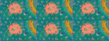 Sabıka fotoğraflarında, bebek kıyafetlerinde, duvar kâğıtlarında, paket kutularında falan kullanılabilir. Zarif, parlak ve eskiz mavi çiçek deseni tasarımı.