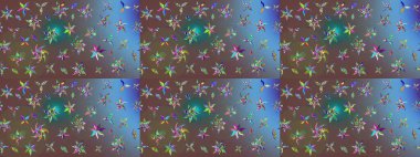 Çizim raster deseni. Güzel kumaş deseni. Çiçek arka planı.