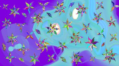 Sabıka fotoğraflarında, bebek kıyafetlerinde, duvar kâğıtlarında, paket kutularında falan kullanılabilir. Zarif, parlak ve eskiz mavi çiçek deseni tasarımı.