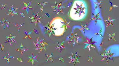 Çiçek deseni duvar kağıdı, desen dolguları ve web sayfası arka planı için kullanılabilir. Süslü zentangle çizim dokusu, soyut çiçeklerle süslenmiş. Şekillendirilmiş çiçekli çizim deseni.