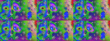 Yatak çarşafları, ceket, paket tasarımı, kumaş ve moda kavramları için tekstil baskısı. Çiçekleri, deniz kabukları, mandalaları ve suluboya efektleriyle donanma geçmişi. Çizim kalıbı etnik tasarım.