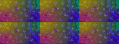Renkli Bahar Teması eskiz kalıbı. Çiçek deseni. Düz Çiçek Elementleri Tasarımı. Raster çizimi. Güzel kumaş deseni..