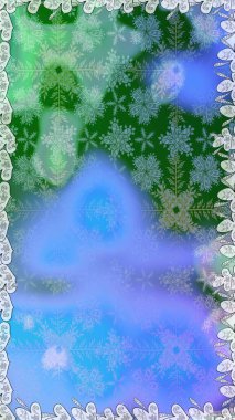 Eski usul. Renkli desenli, mavi çiçekli ve dekoratif elementli kusursuz desen. Kusursuz bir geçmişi var. Kumaş, tekstil, duvar kağıdı baskısı için. Raster illüstrasyonu.