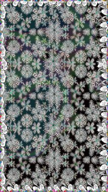 Hoş bir çiçek geçmişi var. Güzel kumaş deseni. Küçük çiçekteki kusursuz desen. Raster illüstrasyonu.