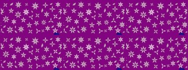 Yapraklı çizim şekli. Tekstil için figür. Şirin, zarif çiçekler Raster illüstrasyonu. Davetiye ve kartpostal tasarımı için dekoratif çiçek unsurları. Poster veya kapak için arkaplan.